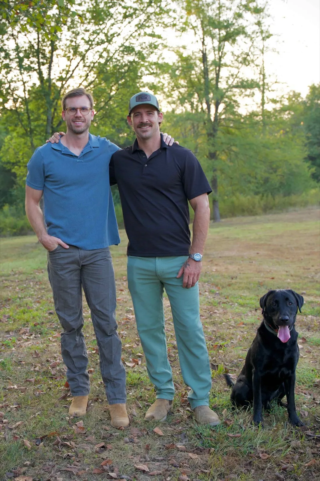 Taylor and Blake, co-founders of Swamp Fox Tree Co.